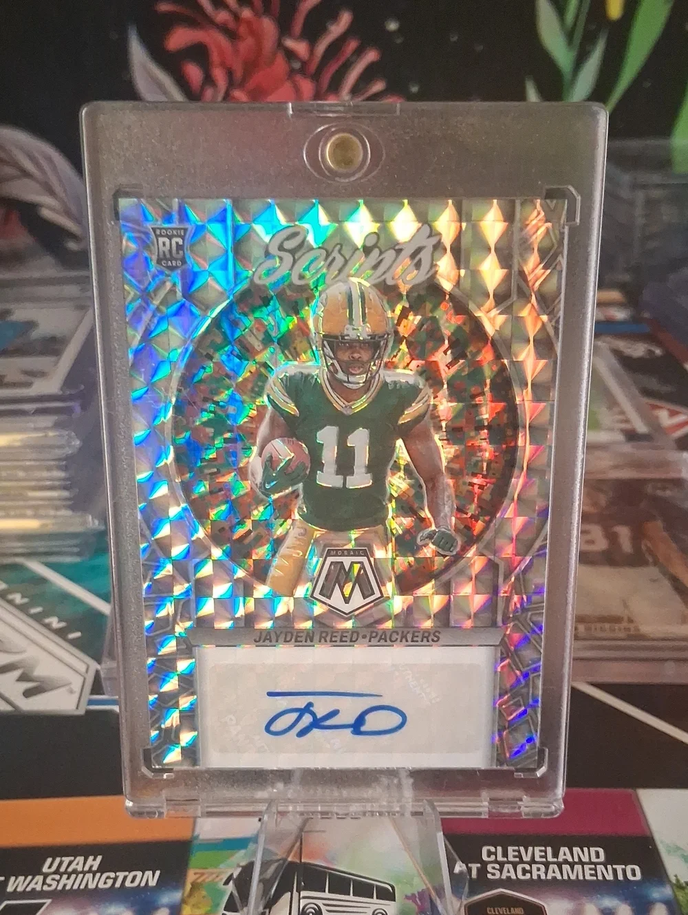 2023 Jayden Reed Mosaic Autograph